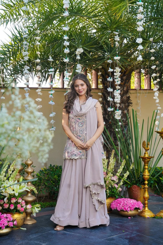 SEHRIN SHINE SHARARA SET
