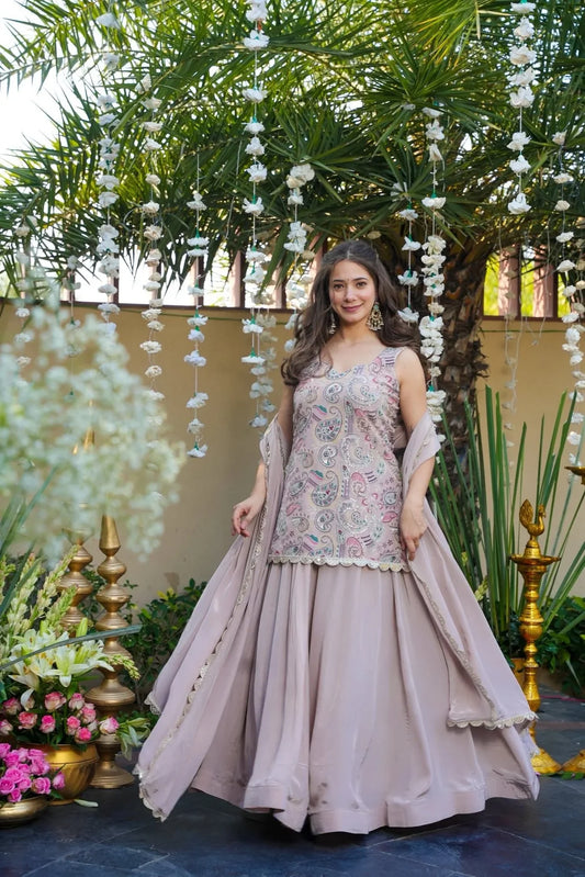 SEHRIN SHINE SHARARA SET